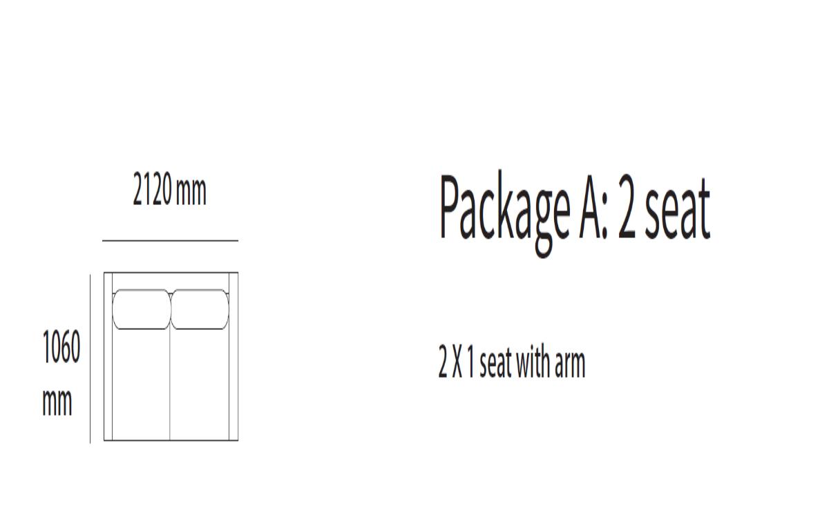 Ocean modular Lounge-Aurora Stone (Beige)