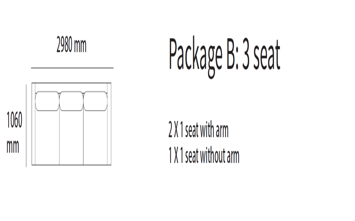 Ocean modular Lounge-Aurora Stone (Beige)