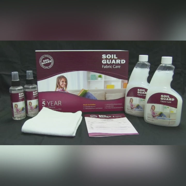 Load video: TF Group Soil Guard Fabric Care