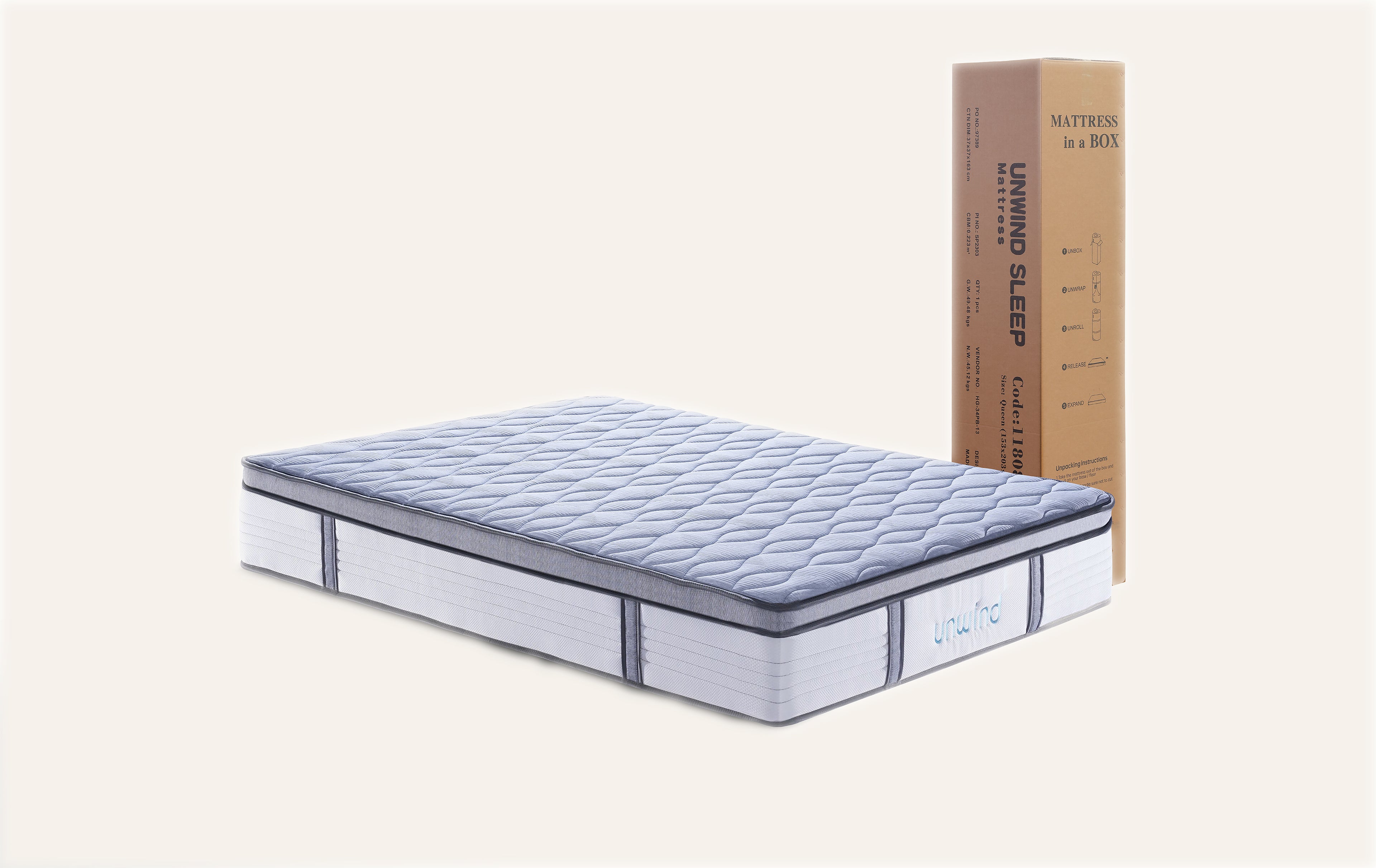 Boxed Unwind Sleep Mattress